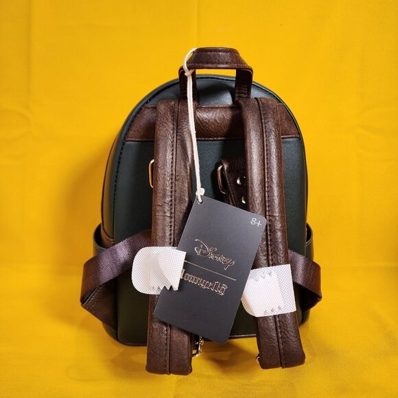 Loungefly Disney The Fox and The Hound Copper & Todd Floral Mini Backpack NEW - Picture 7 of 13